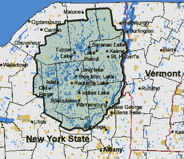 Lodgings and Accommodations in The Adirondacks Mountains in upstate New York 